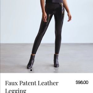 Commando Faux Patent Leather Legging.